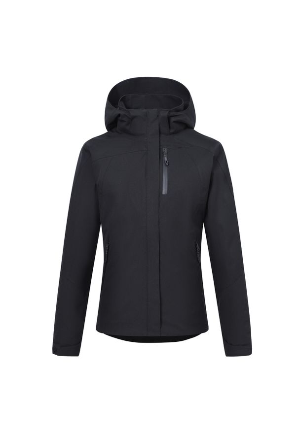 EURO-STAR - Wodoodporna kurtka jeździecka dla kobiet Euro-Star Ambria. Kolor: czarny. Sport: jeździectwo