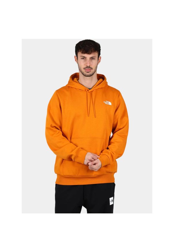 Bluza Męska The North Face M Simple Dome. Kolor: żółty, pomarańczowy, wielokolorowy. Materiał: bawełna