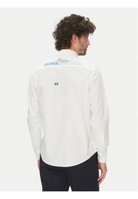 La Martina Koszula Alfred MAC601 PP483 Biały Regular Fit. Kolor: biały. Materiał: bawełna #6