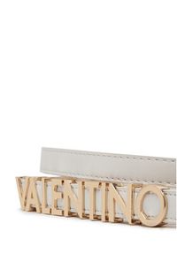 VALENTINO - Valentino Pasek Damski VCS6W555 Biały. Kolor: biały. Materiał: skóra #3