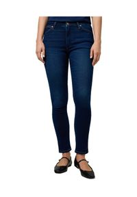 Wrangler Jeansy 112371151 Granatowy Slim Fit. Kolor: niebieski