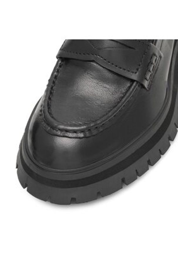 Sergio Bardi Loafersy WI16-C1037-02SB Czarny. Kolor: czarny. Materiał: skóra