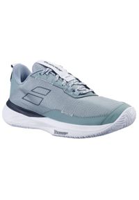 Buty tenisowe damskie Babolat SFX Evo all court. Kolor: biały, zielony, wielokolorowy. Sport: tenis