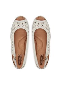 Pikolinos Espadryle W4A-1828 Biały. Kolor: biały. Materiał: skóra