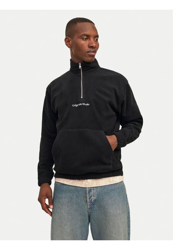 Jack & Jones Polar Vesterbro 12262981 Czarny Relaxed Fit. Kolor: czarny. Materiał: syntetyk