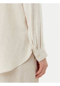 only - ONLY Koszula Siesta 15347208 Beżowy Oversize. Kolor: beżowy. Materiał: wiskoza #5