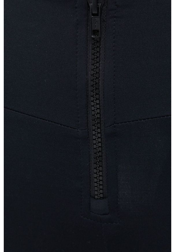 LABELLAMAFIA - LaBellaMafia legginsy treningowe Essentials damskie kolor czarny z nadrukiem. Stan: podwyższony. Kolor: czarny. Długość: krótkie. Wzór: nadruk