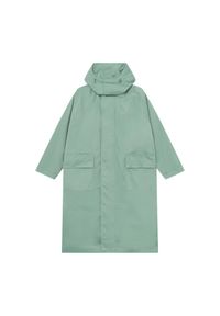 Kubota Kurtka Przeciwdeszcowa Unisex Parka Turystyczna. Kolor: zielony. Materiał: poliester. Sport: turystyka piesza