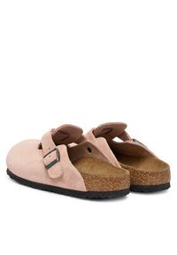 Birkenstock Klapki Boston 1031635 Różowy. Kolor: różowy. Materiał: skóra, zamsz #4