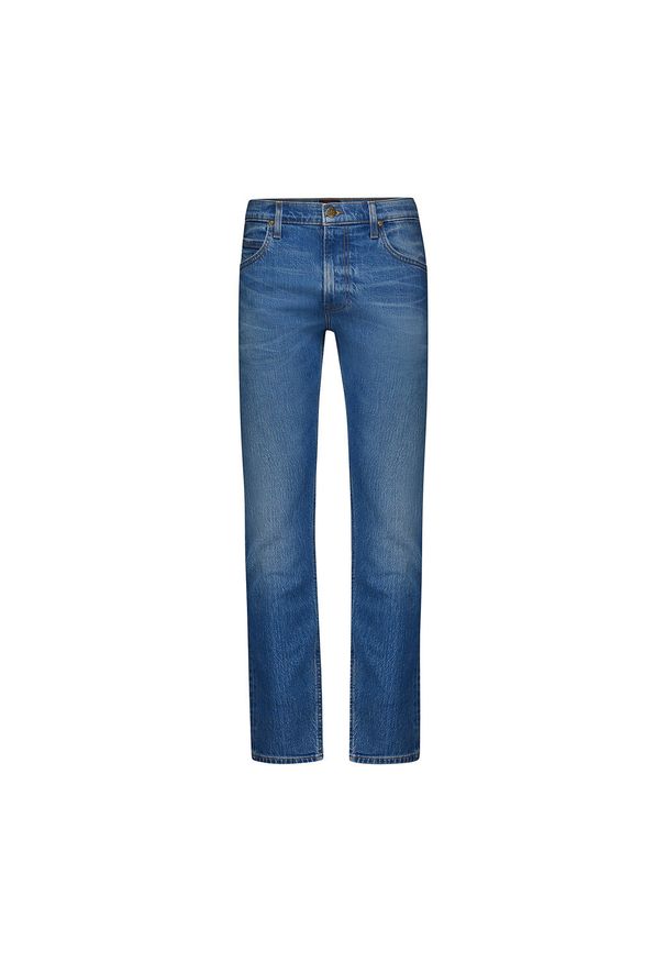 Lee - LEE MĘSKIE SPODNIE RIDER INDIGO VINTAGE 112346321 L701015994. Długość: długie. Styl: vintage