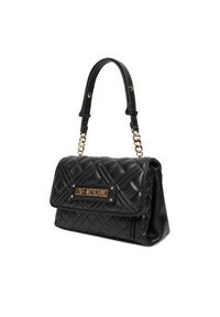 Love Moschino - LOVE MOSCHINO Torebka JC4109PP0NLA0000 Czarny. Kolor: czarny. Materiał: skórzane #5