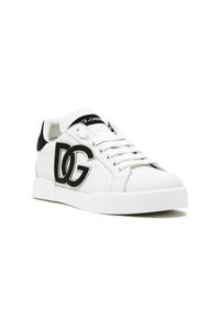 Dolce and Gabbana - DOLCE & GABBANA Białe buty SNEAKERS. Kolor: biały #4