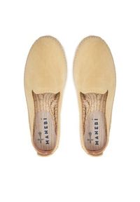 Manebi Espadryle Suede Double Sole Espadrilles R 4.2 D0 Beżowy. Kolor: beżowy. Materiał: skóra, zamsz #3