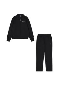 Champion - Dres Męski 220288 KK001. Kolor: czarny. Materiał: dresówka