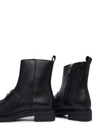 Patrizia Pepe Botki 2Y0034 L048 Czarny. Kolor: czarny. Materiał: skóra #4