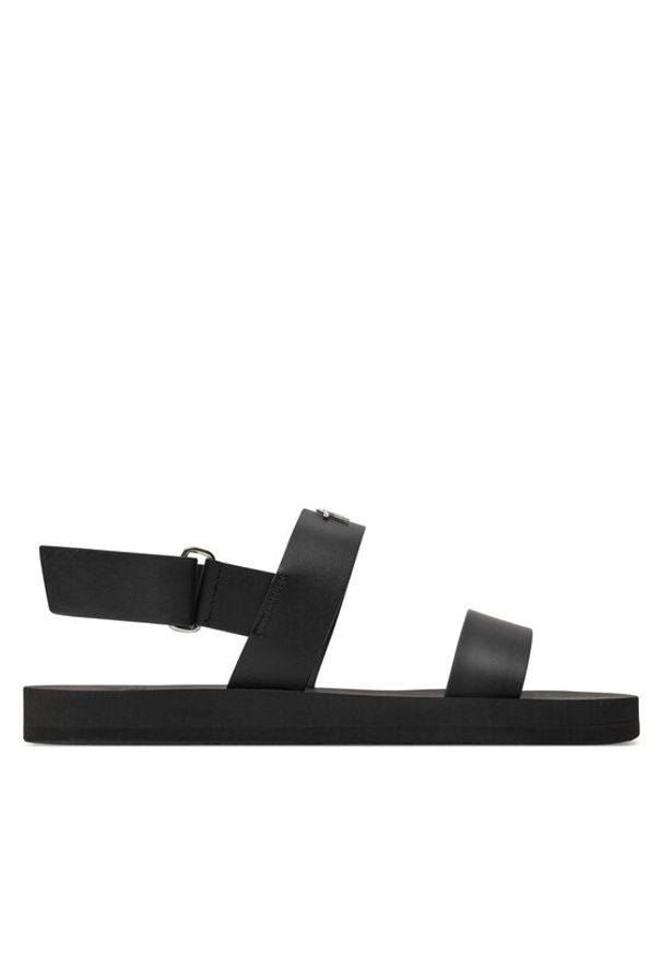Giuseppe Zanotti Sandały EU30023 Czarny. Kolor: czarny. Materiał: skóra