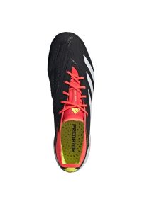 Adidas - Buty piłkarskie adidas Predator Elite Fg M IE1802 czarne. Zapięcie: sznurówki. Kolor: czarny. Materiał: materiał, syntetyk. Szerokość cholewki: normalna. Sport: piłka nożna #6