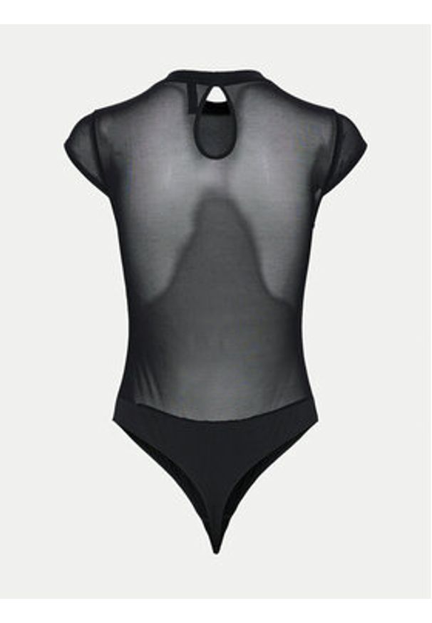 Pieces Body Rita 17153372 Czarny Slim Fit. Kolor: czarny. Materiał: syntetyk