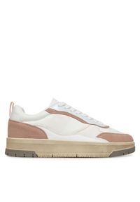 Napapijri Sneakersy Sand NP0A4IR6 Biały. Kolor: biały. Materiał: skóra, zamsz