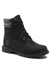 Timberland Trapery Linden Woods Wp 6 Inch TB0A156S0011 Czarny. Kolor: czarny. Materiał: nubuk, skóra #4