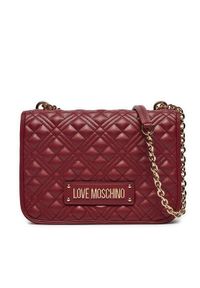 Love Moschino - LOVE MOSCHINO Torebka JC4000PP1LLA0552 Bordowy. Kolor: czerwony. Materiał: skórzane #1