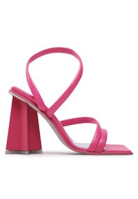 Sandały Chiara Ferragni. Kolor: różowy