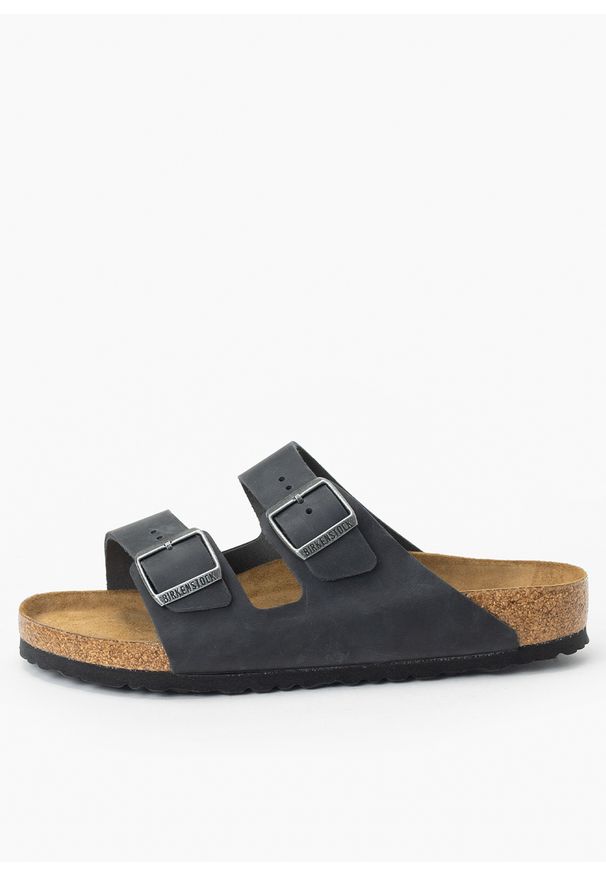 Birkenstock - Klapki męskie BIRKENSTOCK ARIZONA. Okazja: do pracy, na co dzień, na spacer. Kolor: czarny. Styl: casual