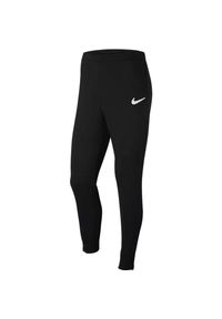 Spodnie do piłki nożnej męskie Nike Park 20 Fleece. Kolor: czarny. Materiał: dresówka