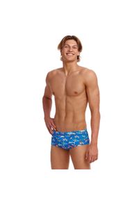 FUNKITA - Kąpielówki męskie spodenki na basen plażę Funky Trunks Fin Swimming. Kolor: niebieski