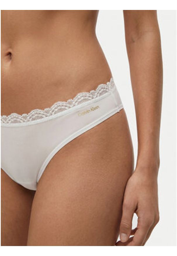 Calvin Klein Underwear Komplet stringów LV00QD5300 Kolorowy. Materiał: syntetyk. Wzór: kolorowy