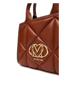 Love Moschino - LOVE MOSCHINO Torebka JC4081PP1NLC0312 Brązowy. Kolor: brązowy. Materiał: skórzane #5