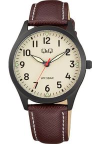 Zegarek Q&Q Q76B-004P męski wodoszczelny czarny matowy .. Kolor: czarny #1