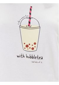 only - ONLY T-Shirt Fun Life 15349901 Biały Regular Fit. Kolor: biały. Materiał: bawełna #3