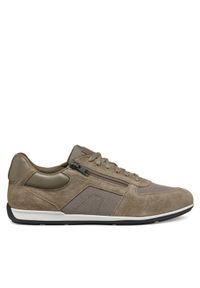 Geox Sneakersy U Ionio U55DZB 02211 C1018 Szary. Kolor: szary. Materiał: skóra, zamsz