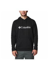 columbia - Bluza sportowa z kapturem męska Columbia CSC Basic Logo. Typ kołnierza: kaptur. Kolor: czarny #1