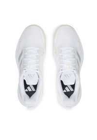 Adidas - adidas Buty do tenisa Defiant Speed Clay Tennis ID1513 Biały. Kolor: biały. Materiał: materiał, mesh. Sport: tenis #6