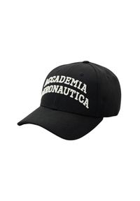 Aeronautica Militare - AERONAUTICA MILITARE Czarna czapka z daszkiem. Kolor: czarny. Wzór: haft #4