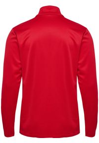 Hummel - Bluza hmlESSENTIAL HALF-ZIP. Kolor: czerwony, różowy, wielokolorowy