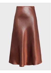 YAS Spódnica trapezowa Coco 26028644 Brązowy Regular Fit. Kolor: brązowy. Materiał: syntetyk #3