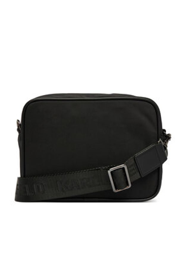 Karl Lagerfeld - KARL LAGERFELD Saszetka A4M30193 Czarny. Kolor: czarny. Materiał: materiał