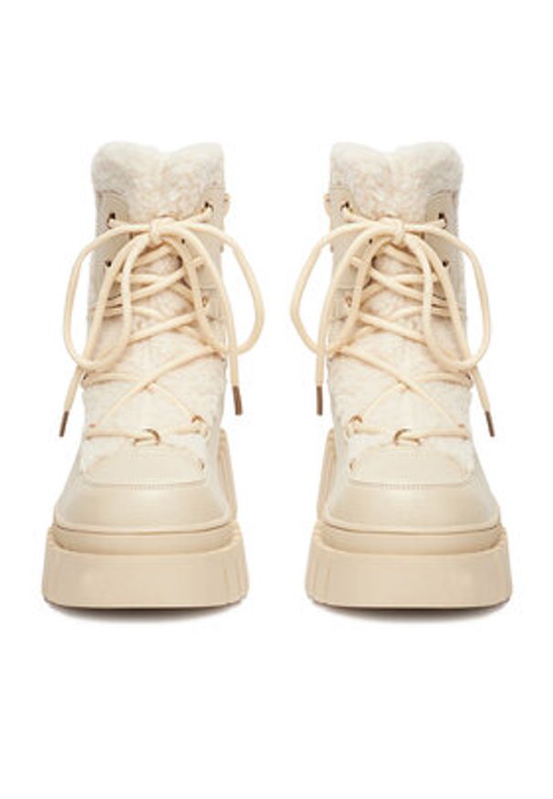 DeeZee Trzewiki HX22097-1 Beżowy. Kolor: beżowy. Materiał: materiał, syntetyk