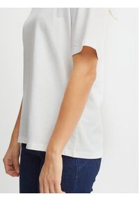 Fransa T-Shirt 20611861 Biały Regular Fit. Kolor: biały. Materiał: bawełna #4