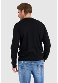 DSQUARED2 Czarny sweter męski ibra. Kolor: czarny #4