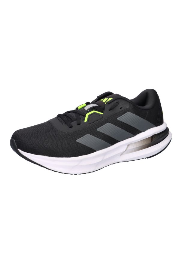 Adidas - Buty do biegania adidas Galaxy 7. Kolor: czarny. Materiał: syntetyk, tkanina. Sport: bieganie