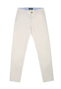 TOP SECRET - Spodnie typu chino regularne. Kolor: beżowy. Materiał: tkanina, bawełna. Wzór: gładki. Sezon: lato, zima, jesień. Styl: klasyczny #2