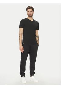 Lacoste Komplet t-shirtów TH9008 Czarny Slim Fit. Kolor: czarny. Materiał: bawełna #3
