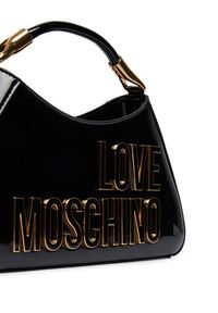 Love Moschino - LOVE MOSCHINO Torebka JC4248PP0OKE100A Czarny. Kolor: czarny. Materiał: skórzane #5