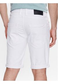 INDICODE Szorty jeansowe Kaden 70-100 Biały Regular Fit. Kolor: biały. Materiał: bawełna