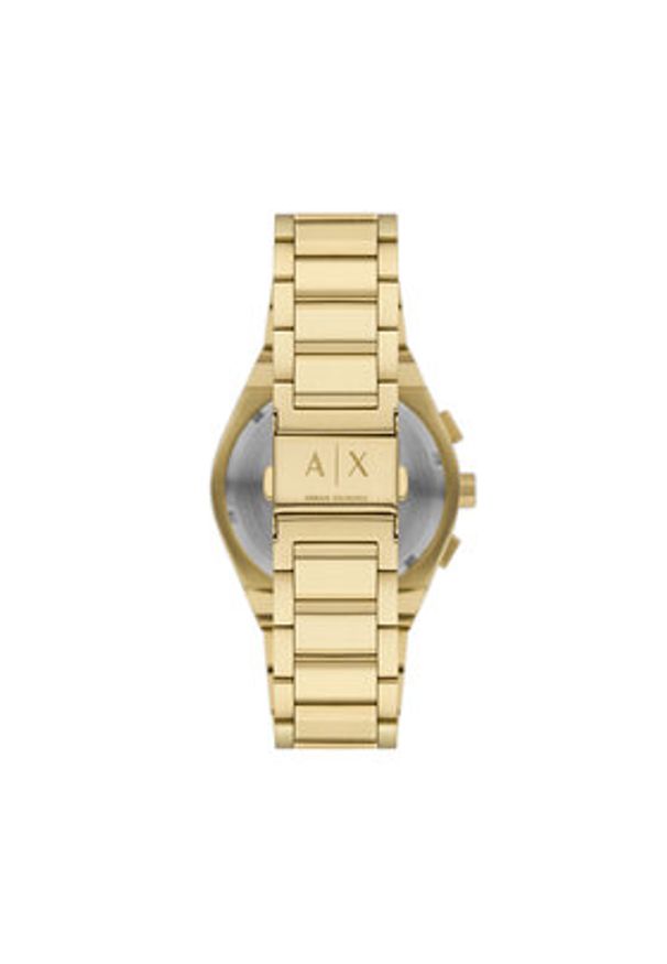 Armani Exchange Zegarek Rafael AX4180 Złoty. Kolor: złoty