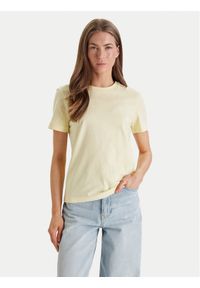 Calvin Klein Jeans T-Shirt Monogram LV047B224G Żółty Regular Fit. Kolor: żółty. Materiał: bawełna #1
